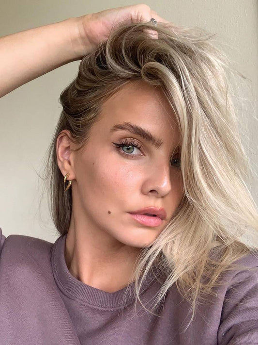 open hair girl